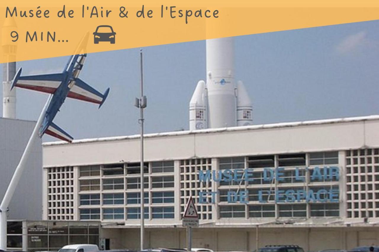 L'Eugene - 10Min Du Rer B Le Bourget, Parking, Wifi Apartment Drancy Exterior photo